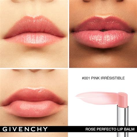 Givenchy Rose Perfecto Lip Balm 24H Hydration 